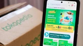 Transaksi via Paylater Tokopedia Naik 3 Kali Lipat selama 2021