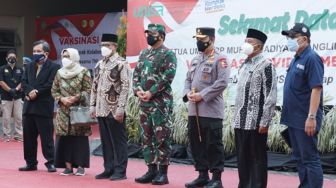 Universitas Aisyiyah Yogyakarta Ikut Berperan Tangani Pandemi Covid-19 dengan Gelar 6500 Vaksinasi