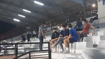 Shin Tae-yong Sangat Akrab dengan Marc Klok Saat Pantau Persib vs Bali United