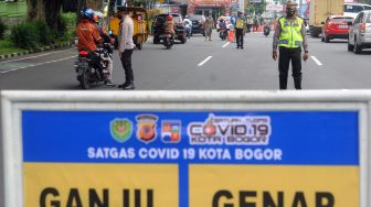 Ganjil Genap di Kota Bogor, Polisi Putar Balik 7.344 Kendaraan
