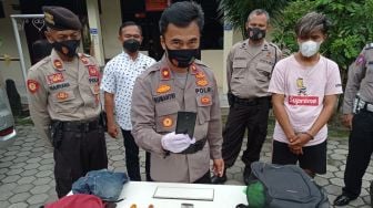 Sudah Beraksi Lima TKP Berbeda, Maling Spesialis Konter di Sleman Ditangkap Polisi