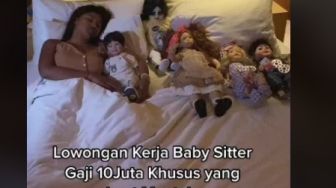 Viral Dicari Baby Sitter Boneka Arwah Gajinya Rp10 Juta, Khusus yang Kuat Mental