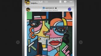 Dapatkan Lukisan NFT Ridwan Kamil, Crazy Rich Bangka Lanang Cikal Keluarkan Uang Segini