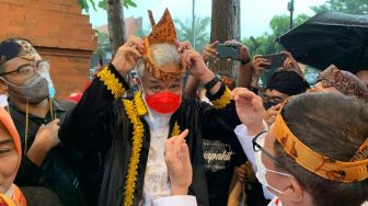 Ke Jawa Timur, Ganjar Pranowo Hadiri Ulang Tahun Mahavihara Mojopahit: Persatuan Indonesia Dimulai di Sini