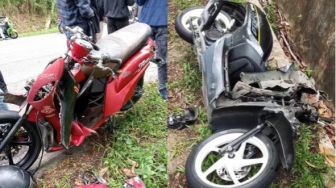 Kecelakaan Tragis Libatkan 2 Pengendara Motor di Balikpapan, Warganet Justru Nyinyir: Sunmori Berubah Jadi Sunasphalt
