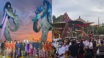Royal Wedding di Puri Ubud Bali Viral, Pesta Pernikahan Meriah Dan Mewah