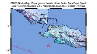 Gempa 5,4 SR Guncang Sukabumi, Warga Diminta Tenang