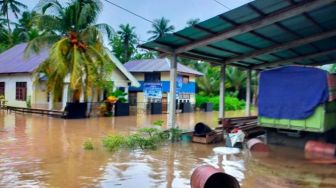 Langganan Banjir, Kampung Laine Mangsel Kembali Terendam