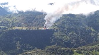 Mengamuk! KKB Papua Dilaporkan Tembak-Bakar Belasan Rumah Di Paniai