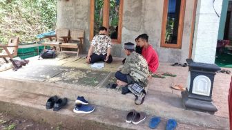 Jasa Raharja Gunungkidul Beri Santunan ke Ahli Korban Kecelakaan di Depan SMPN 2 Patuk