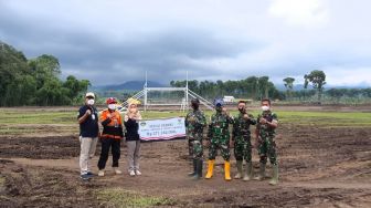 Jababeka dan Tenant Salurkan Bantuan Pembangunan Hunian Sementara untuk Korban Semeru