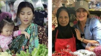 Kaya Raya dan Terkenal, 10 Artis Tak Malu Belanja di Pasar Tradisonal, Simak Penampilannya