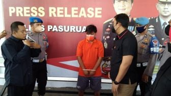 Aries Apriyanto Diringkus Polres Pasuruan Akibat Remas Bagian Vital Tubuh Wanita, Berdalih Khilaf