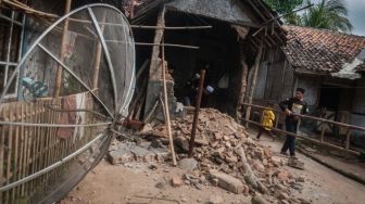 Jerit Korban Gempa Pandeglang, Minta Pemerintah Perbaiki Rumah