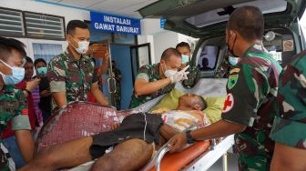 Prajurit TNI Korban Kontak Senjata di Papua Berhasil Dievakuasi