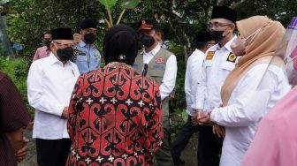 Warga Kampung Cibeulah Dialog dengan Wapres Maruf Amin Membahas Soal Relokasi Usai Gempa M 6,6