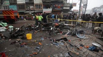 Bom Meledak di Pasar Pakistan, 3 Orang Tewas dan 20 Luka-luka