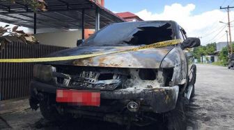 Mobil Dinas Lapas Pekanbaru Dibakar, Polisi Buru Pelempar Bom Molotov