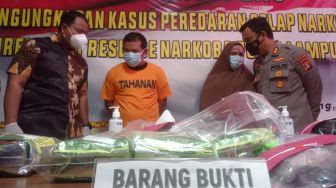 Jadi Kaki Tangan Bandar Narkoba, Ibu Rumah Tangga di Bandar Lampung Diupah Rp 100 Juta