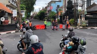 Ada Rangkaian Upacara Palebon Ida Cokorda Pemecutan XI, Sejumlah Ruas Jalan di Denpasar Ditutup
