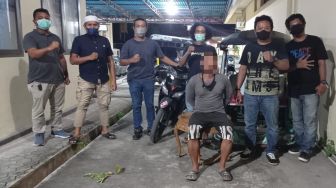 Diduga Curi Bentor, Pria ini Digelandang ke Polres Gorontalo Kota