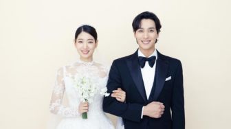 Akhirnya Sah! Intip 5 Potret Pernikahan Park Shi Hye dan Choi Tae Joon