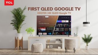 TCL Hadirkan Google TV Pertama, TV QLED Terbaru 43 Inci