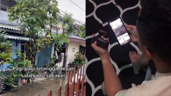 Tetangga Nyalakan Speaker Pagi Hari, Pria Balas Setel Hal ini, Warganet: Adu Mekanik is Real