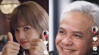 Saling Berbalas Senyum, Unggahan Video Ganjar Pranowo dengan Lisa Blackpink Bikin Warganet Syok