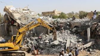 Serangan Udara Hancurkan Rutan di Yaman, 90 Orang Tewas