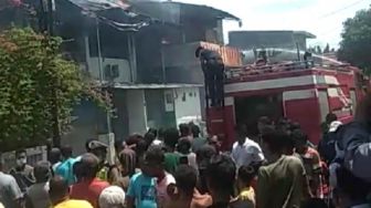 Dua Rumah di Sibolga Sumut Terbakar di Siang Bolong