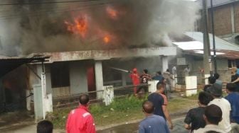 Kebakaran Hebat di Aceh, 4 Rumah dan 2 Tempat Usaha Hangus