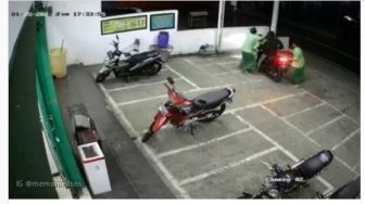 Viral Video 4 Santri Gagalkan Pencurian Sepeda Motor, Loncat dan Terjang Sambil Pukuli Pelaku
