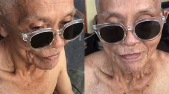 Viral Kakek Potong Rambut Model French Crop, Warganet: Engkong Cari Cewek Pasti Dapet