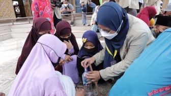 Bantu Persoalan Krisis Air Bersih di Sungsang Banyuasin, Tim KKN UGM Bangun Prototipe Sistem Filtrasi Air