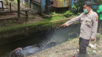 Sempat Dianiaya, Pelaku Jambret yang Dibakar Massa di Palembang Meninggal Dunia