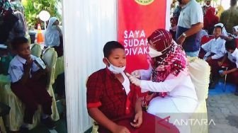 11.359 Anak Usia 6-11 Tahun di Aceh Barat Sudah Divaksin Covid-19