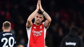 Liga Europa: Granit Xhaka Minta Pemain Arsenal Bangkit, Lupakan Pembantaian di Old Trafford