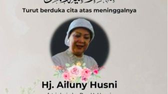 Mertua Gubernur Herman Deru, Hj Ayluni Husni Tutup Usia di Usia 79 Tahun