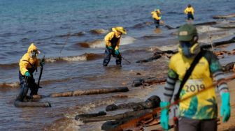 Pipa Minyak Bocor, 50 Ribu Liter Tumpah dan Cemari Laut Thailand, Segera Ditetapkan Sebagai Bencana