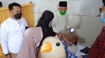 Puluhan Anak Ikut Sunatan Massal Pemuda Muhammadiyah Makassar