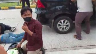Detik-detik Aksi Polisi Gagalkan Pengiriman 15 Kg Sabu di Jalan Tol Simpang Pematang Mesuji