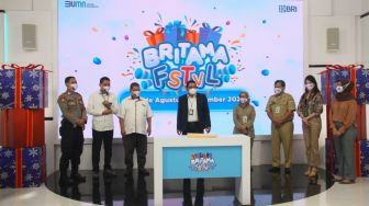 Bertabur Bintang dan Hadiah, Ini Kali Ketiga BRI Gelar Pengundian Program BritAma FSTVL!