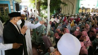 Hadiri Maulid Akbar di Majelis Ta'lim Al-Bantani, Gubernur Banten Wahidin Halim Ingatkan Prokes