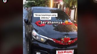 Viral Mas Kawin Pernikahan 'Cuma' Rp200 Ribu Seserahan Capai Ratusan Juta, Warganet Curiga