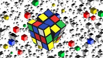 Bermain Rubik 3x3 Sampai Jadi, Kurang dari 3 Menit!