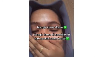 Tangis Wanita Pecah Dapat Kejutan Ulang Tahun, Sahabat Kompak Unggah Foto Ini di Medsos