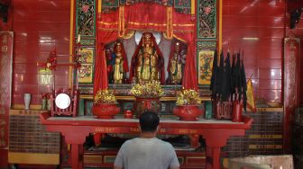 Kelenteng Tiga, Vihara Tertua di Pontianak Sejak 1829 Masehi, Dibangun dengan Pondasi Kayu Trembesi