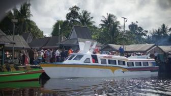 Air Laut Surut, Kapal Rute Pulau Sedanau ke Natuna Terhenti di Perjalanan