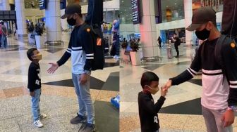 Viral Pertemuan Anak dan Ayah Usai 4 Tahun Tak Bertemu, Videonya Membuat Warganet Meneteskan Air Mata